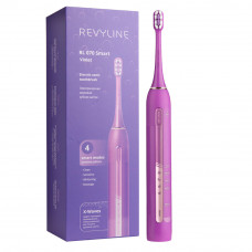 Электрическая звуковая зубная щётка Revyline RL 070 Purple
