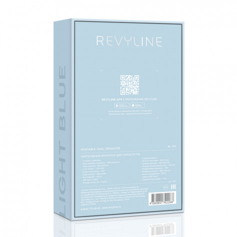 Портативный Ирригатор Revyline RL 410 Light Blue