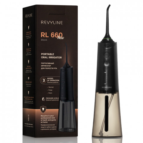 Портативный ирригатор Revyline RL 660 New, Black